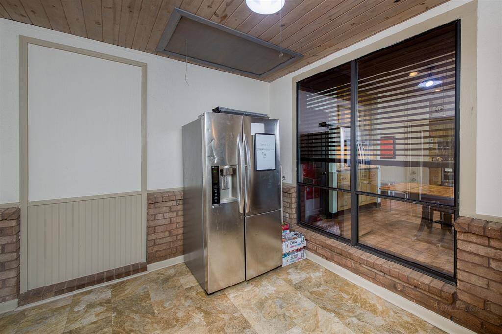 Space for an additional fridge or freezer