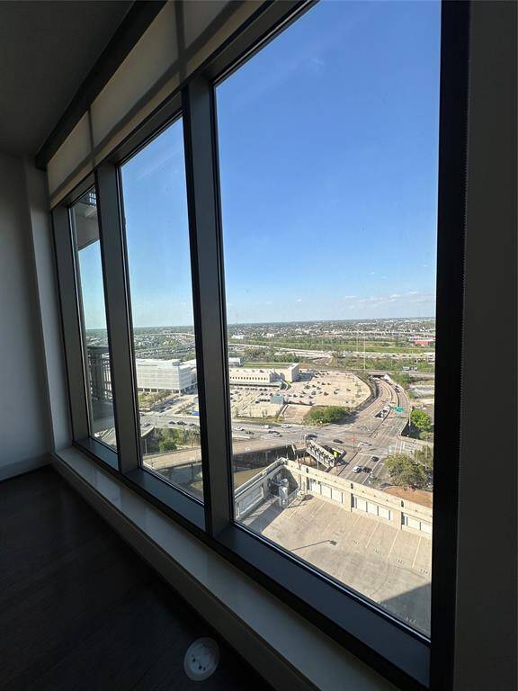 View from living area