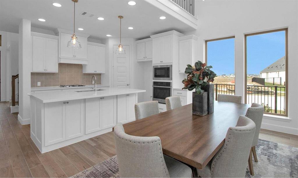Staged version of the home