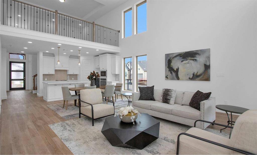 Staged version of the home