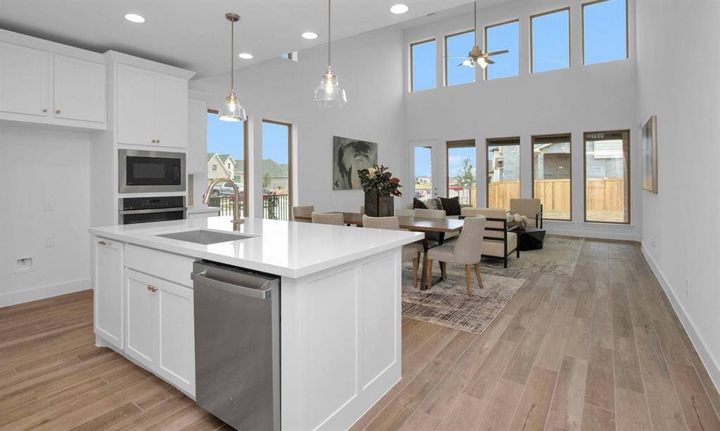 Staged version of the home