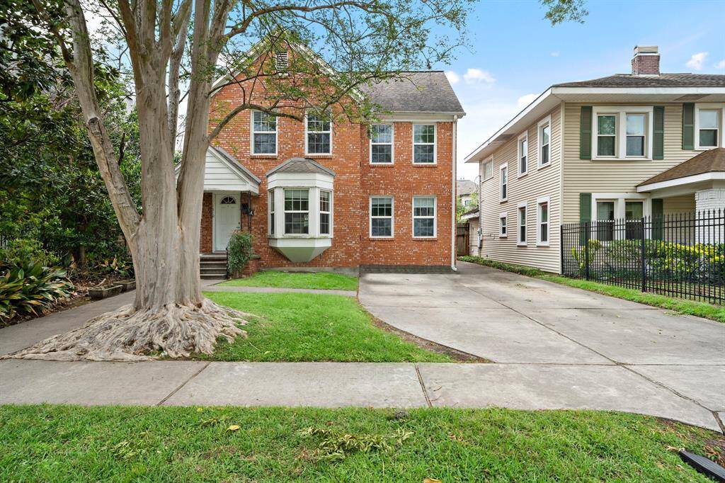A beautiful Montrose street with gorgeous homes all around. So close to everything.