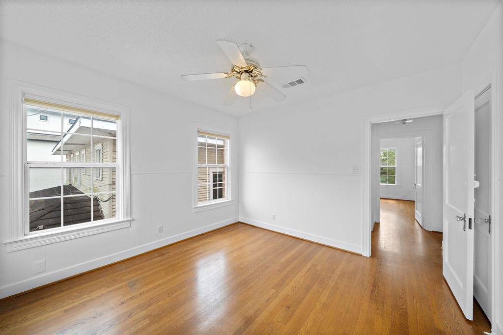 Another view of the back bedroom