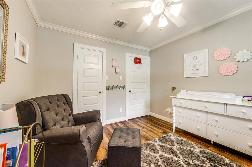 Secondary bedroom with loads of character!
