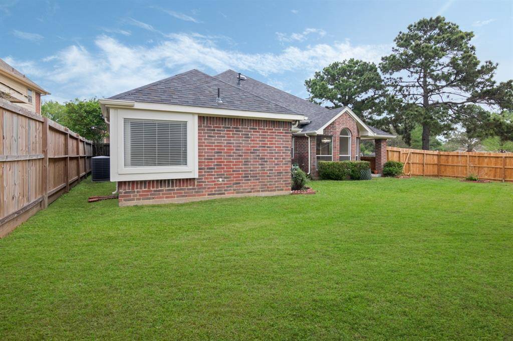 Beautiful back yard grounds