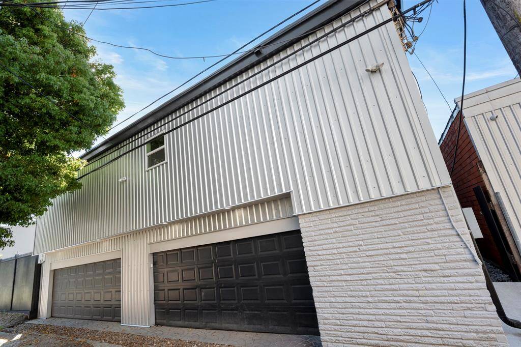 Rear Garage with 4 Covered Spaces