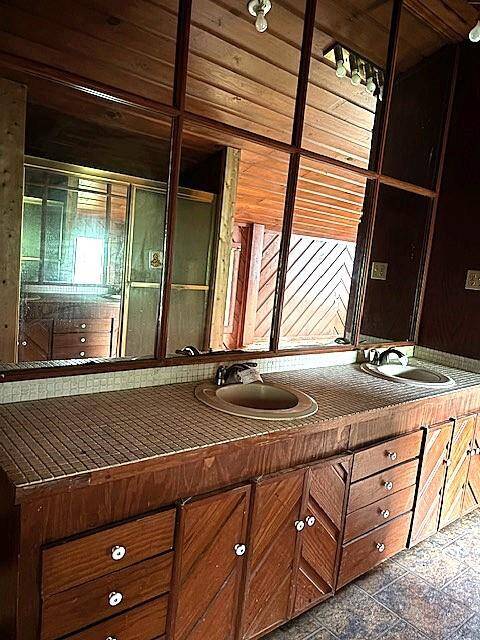 Dual sinks in the bath