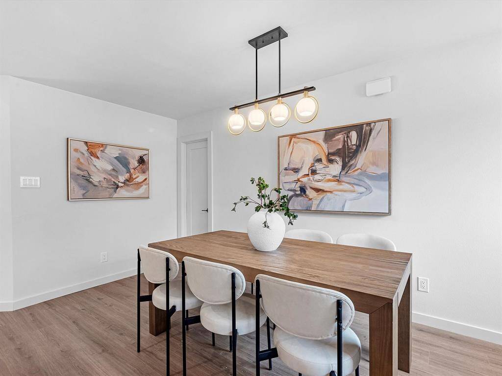 Formal dining room.