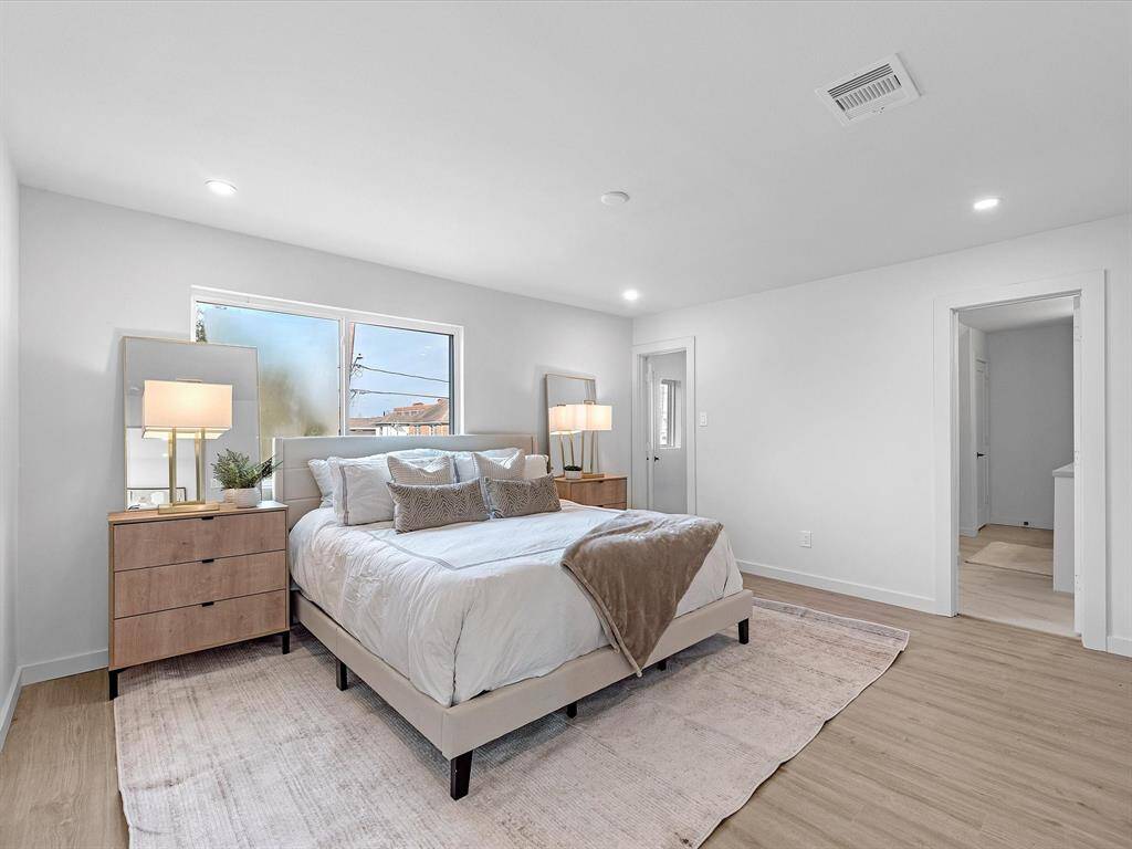 Secondary/ upstairs primary bedroom.