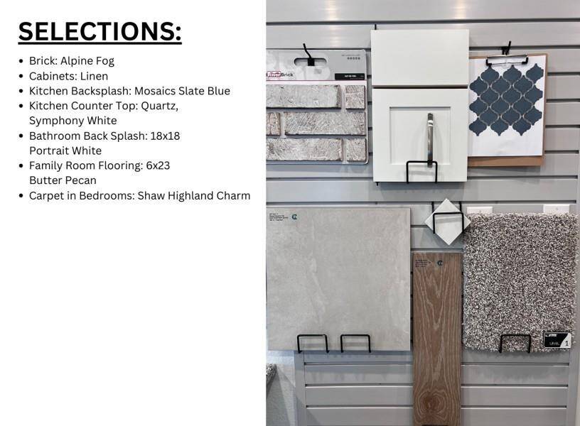 Home selections are subject to change.