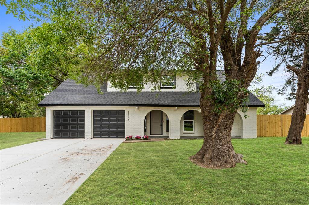 Brand new drive way! Fresh interior and exterior paint! Largest lot on the street!