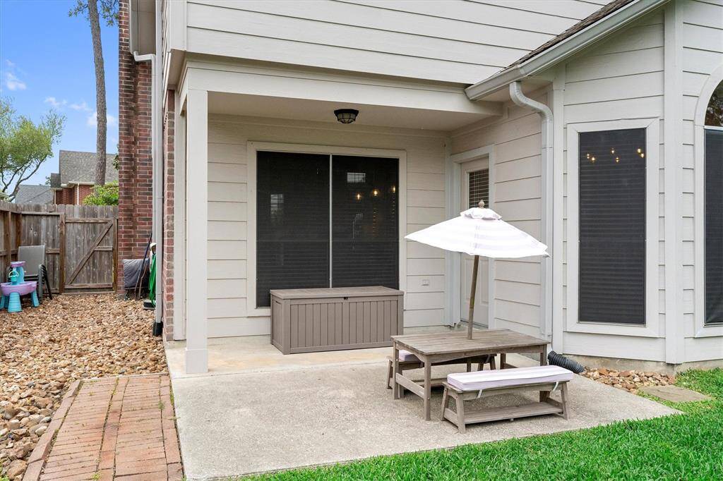 Extended patio