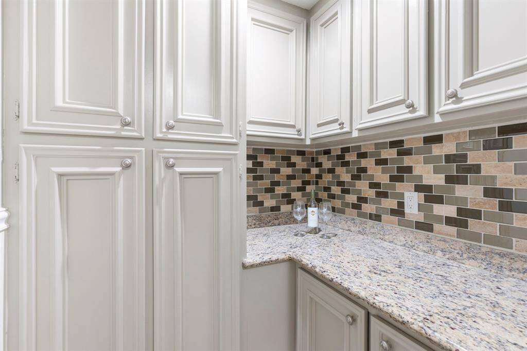 Storage off of utility room