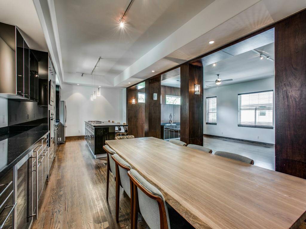 Dining and Kitchen areas