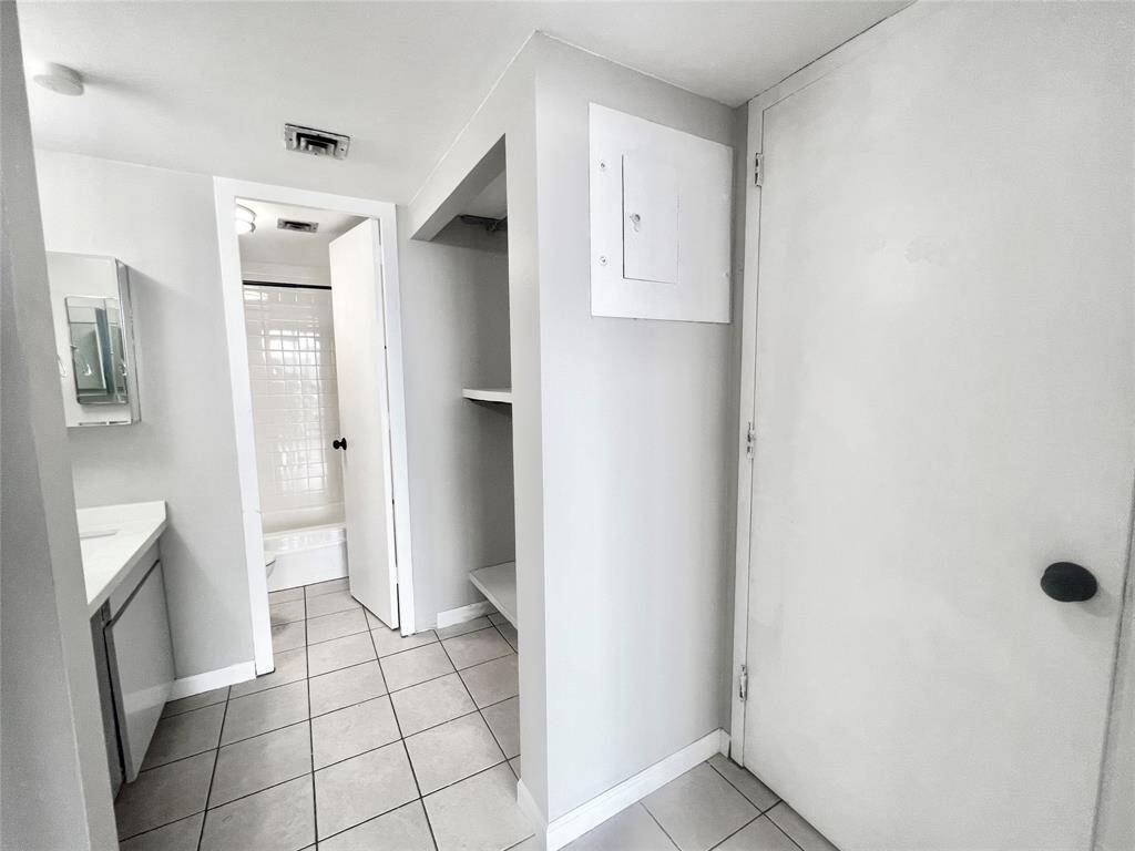 Closets, vanity, bathroom