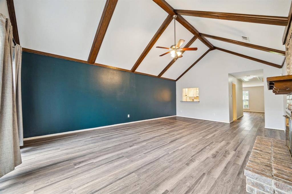 Spacious family room.