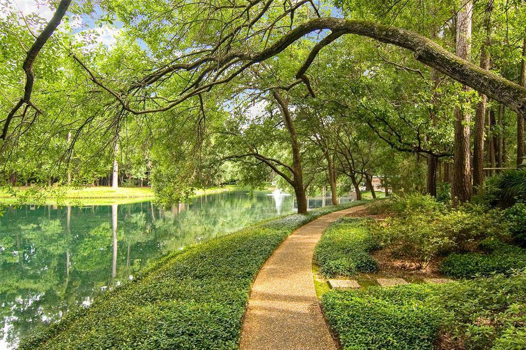 A great way to relax on these scenic trails throughout the community
