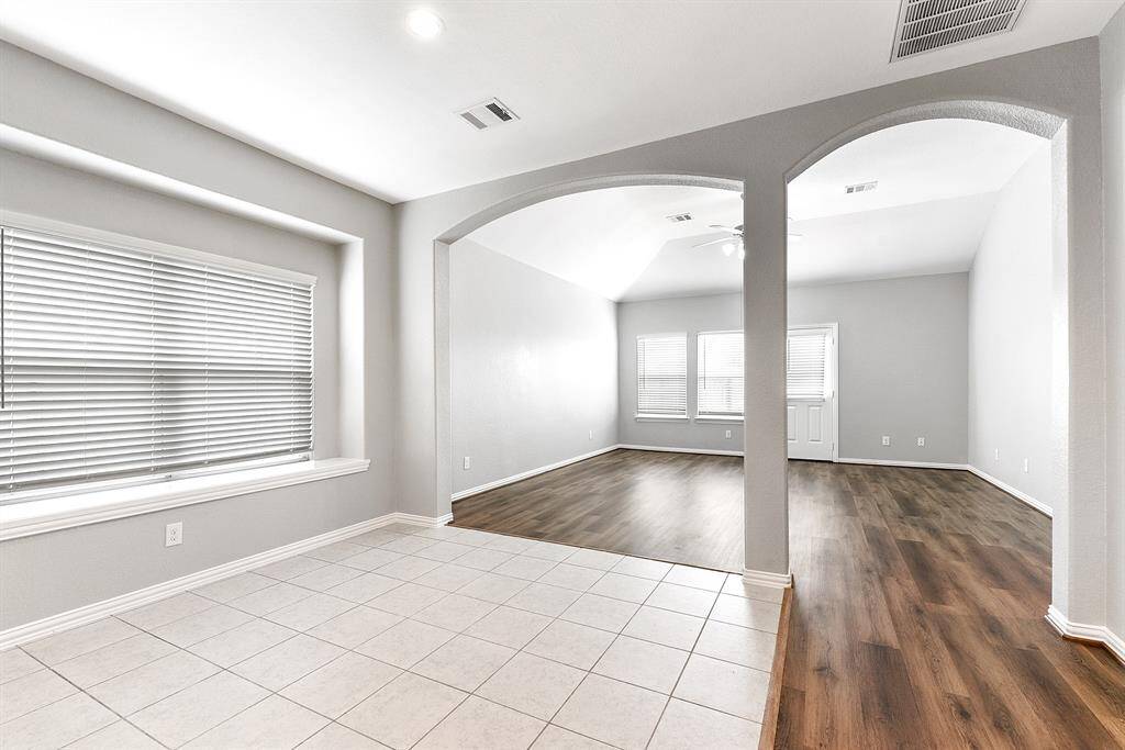 View into the living room.