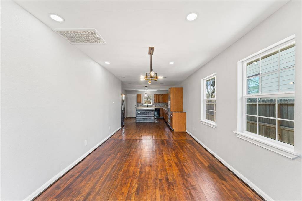 Open floorplan
