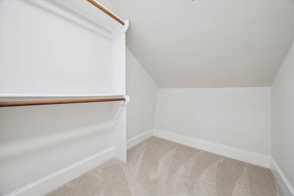 Extra large storage closet in one of the secondary bedrooms!