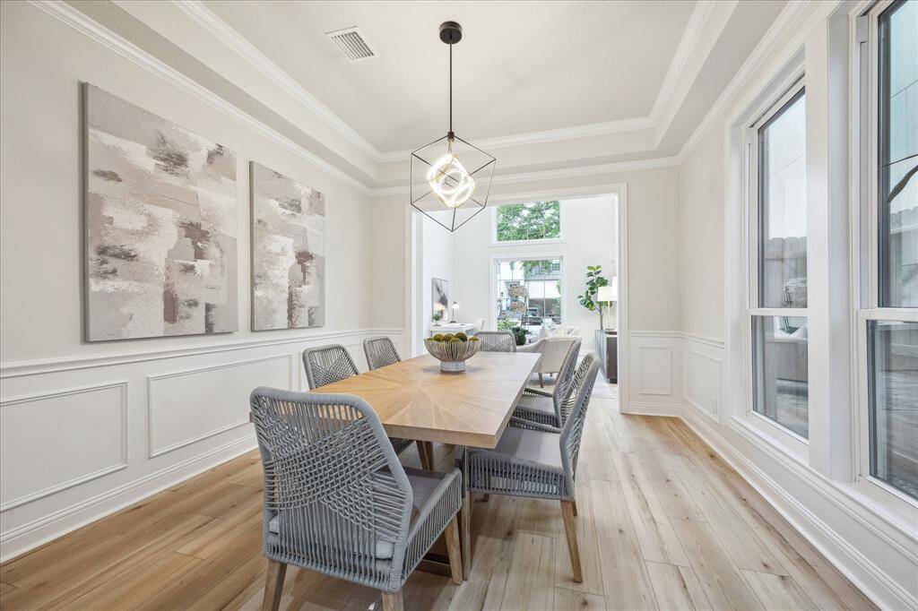 This beautifully designed space is the perfect blend of sophistication and comfort.