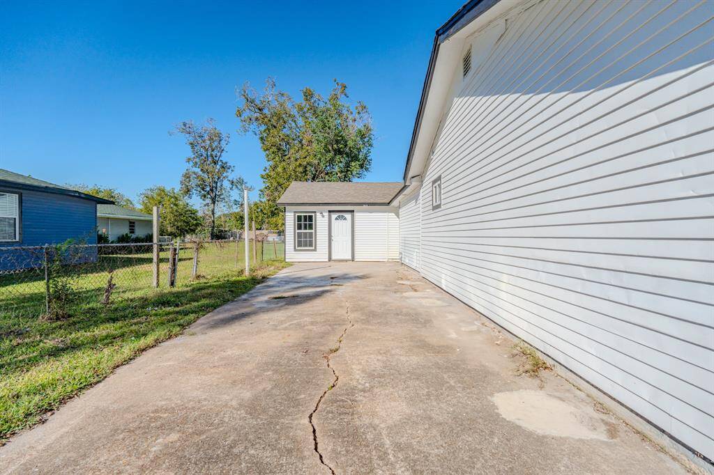Garage entrance