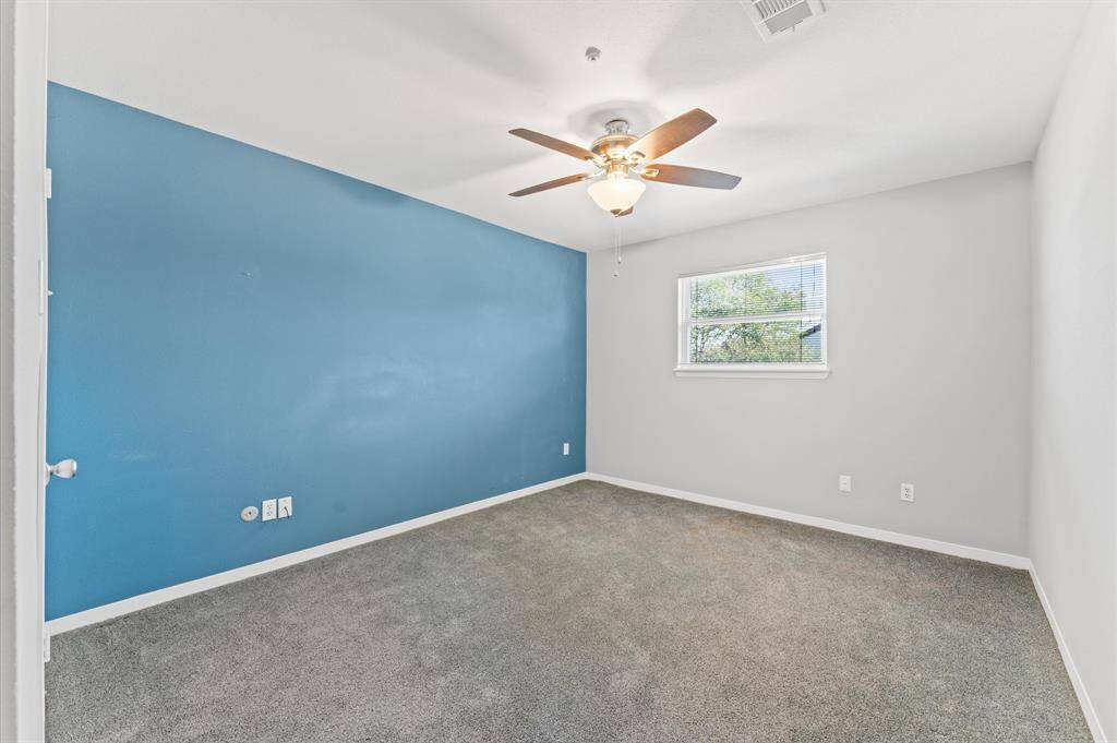 Third Bedroom upstairs with Ceiling fen