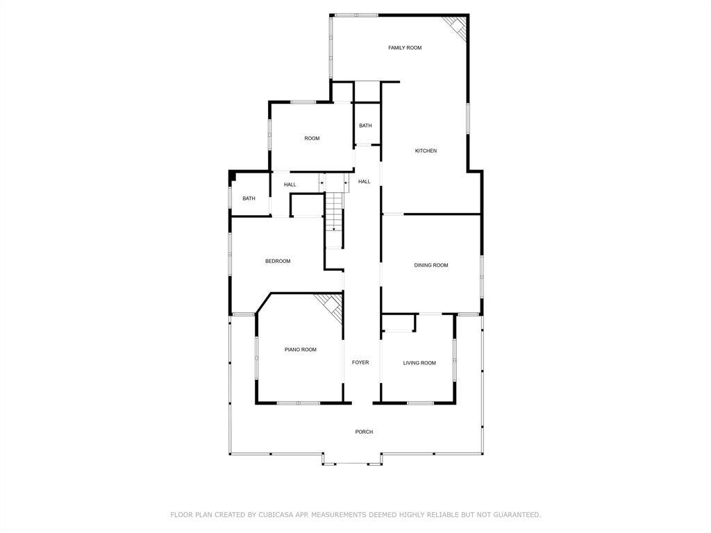 First floor living space