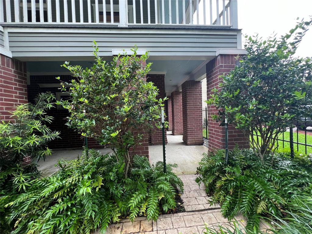 Walkway to the ground floor.