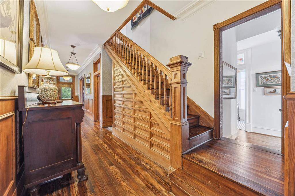 One has to appreciate the details of a home built in 1903.The details are a rare find.