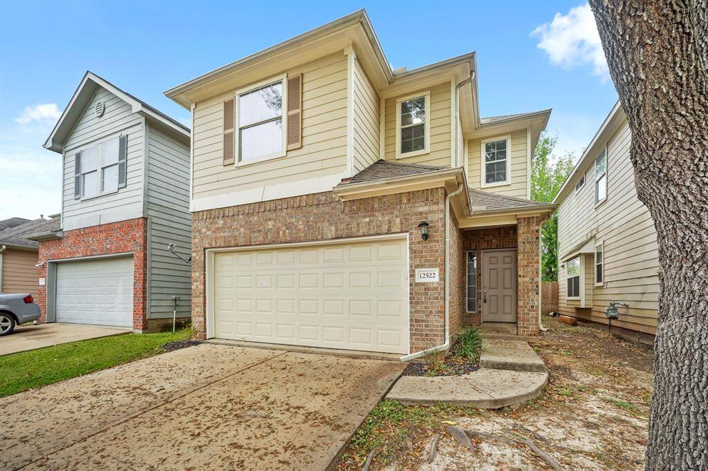 Double wide 2-car garage.