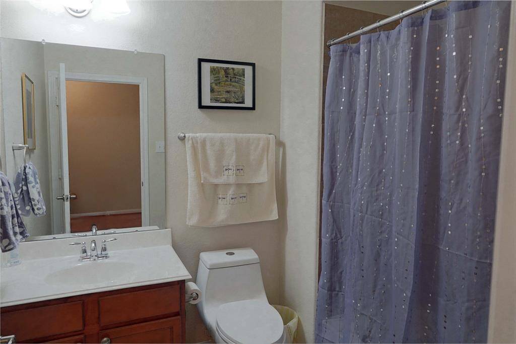2nd full bath on 1st floor