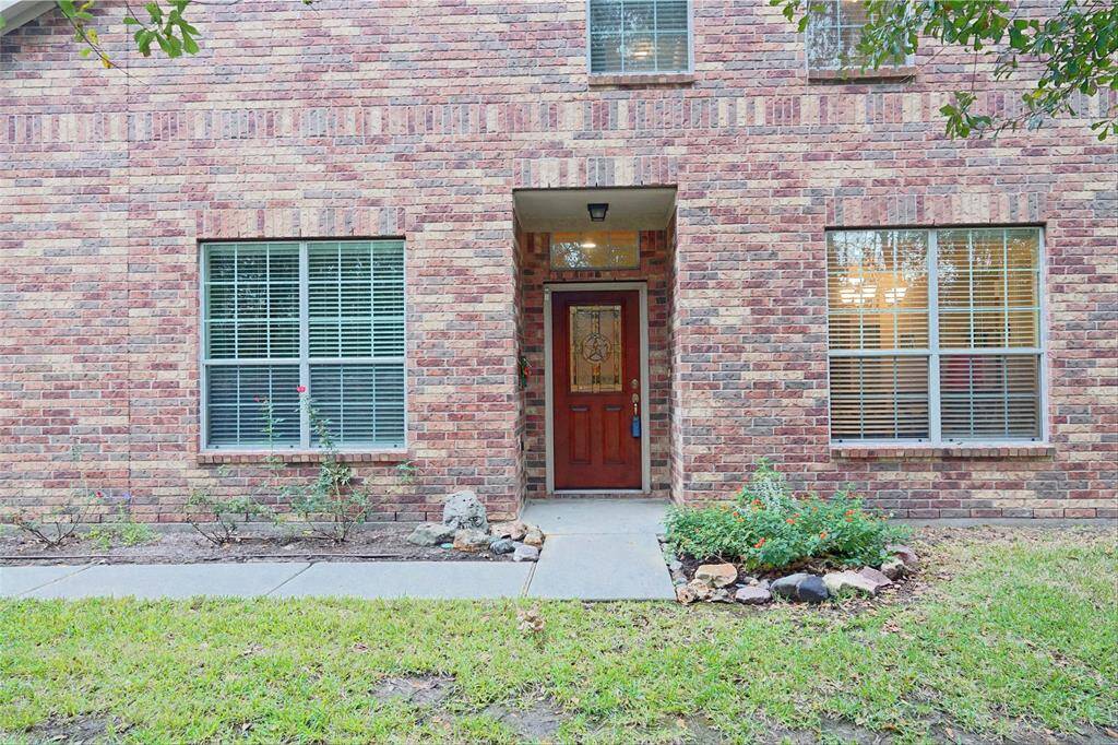 Front door facing south