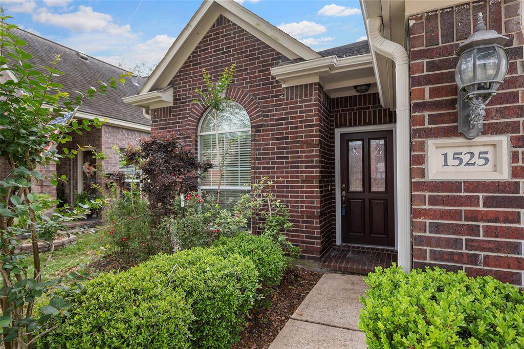 Welcoming front entrance of your new home