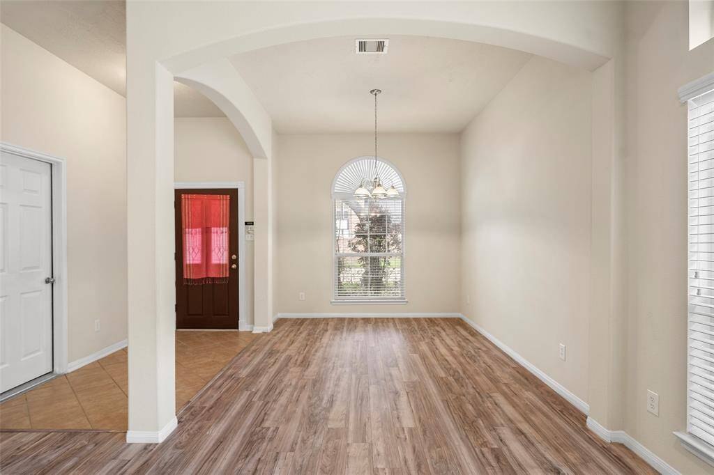 View of the front room with many versatility and options to make it your own.