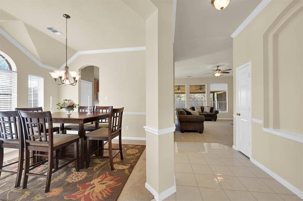You gotta love this open flow and view as you stand in the foyer just inside the front door.