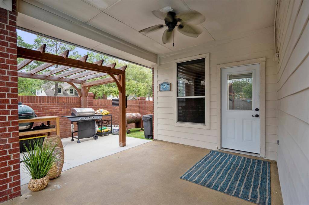 This is where the fun begins—your own private backyard oasis! Dive into the heated pool, relax in the hot tub, or unwind under the covered pergolas equipped with electricity. Practice your short game on the putting green, and enjoy the low-maintenance lifestyle with lush astro turf that keeps things looking pristine year-round.