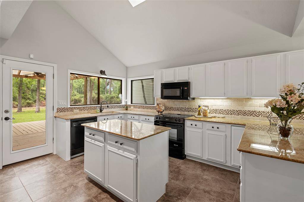 A fresh update with newly painted cabinets makes this kitchen oh so dreamy!