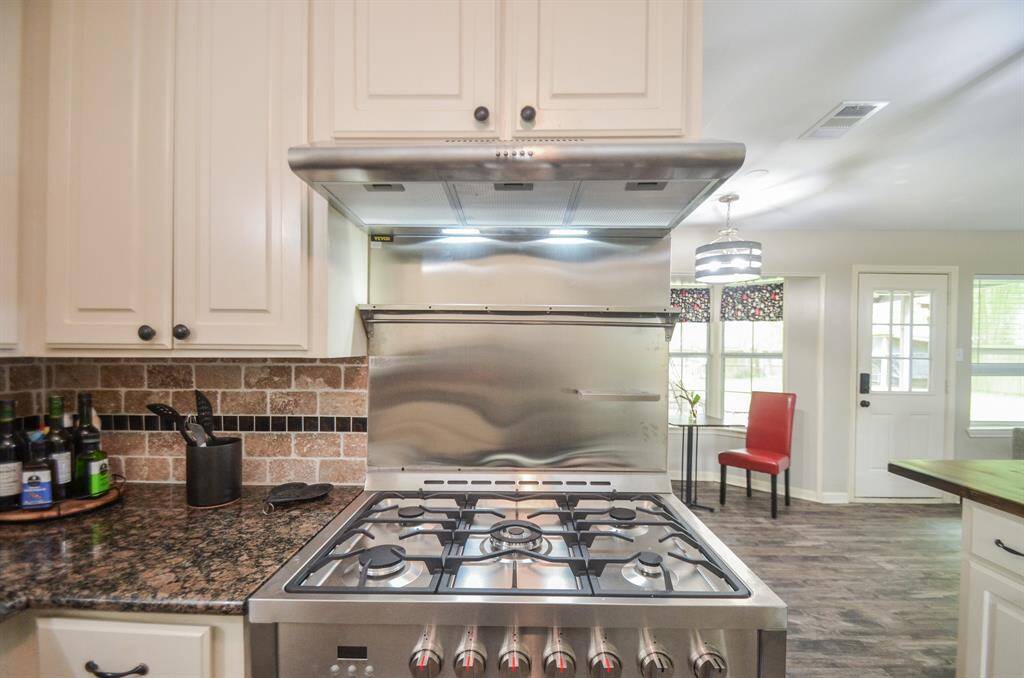 upgraded stove