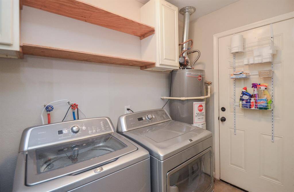 Utility room in the house