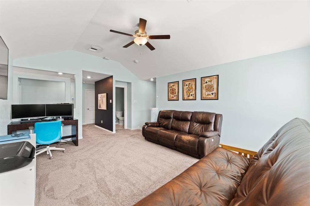 Lots of space for play time or movie nights