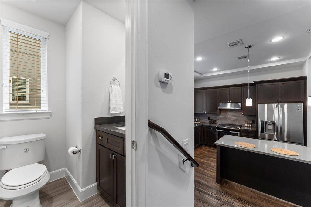 Ascend to the inviting third level.