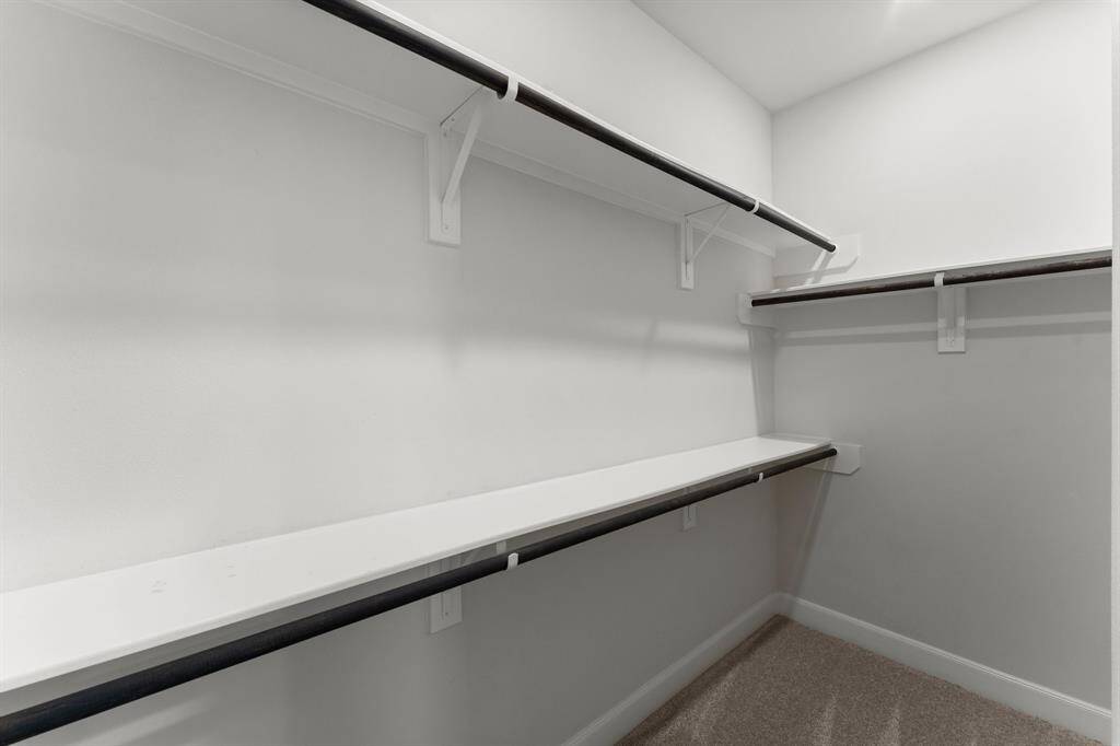 Large walk in closet