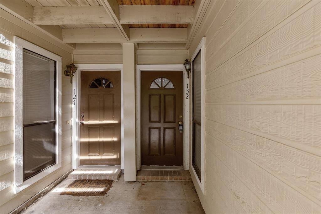 The front entryway to the home.