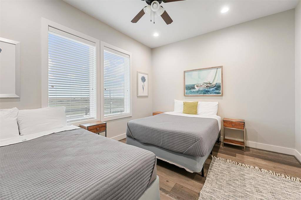 Step into luxury in this beautifully designed primary bathroom. Featuring a spacious dual vanity, modern finishes, and a glass-enclosed walk-in shower, this space combines elegance and functionality.