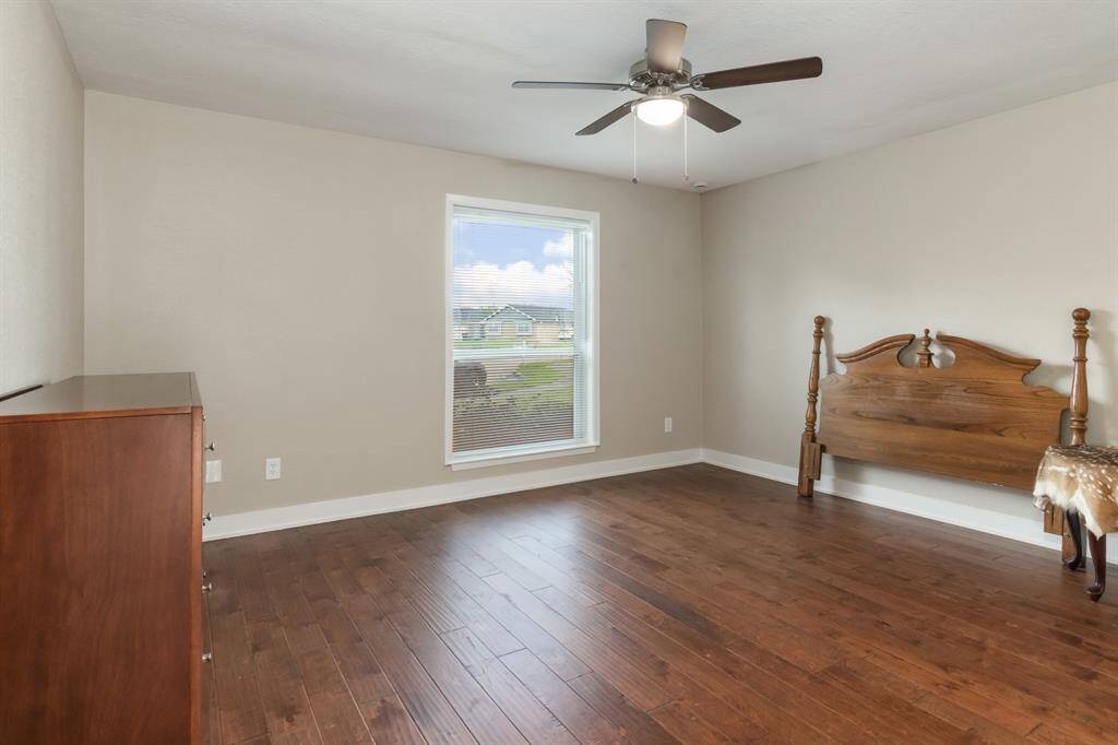 Master Bedroom at front of house.