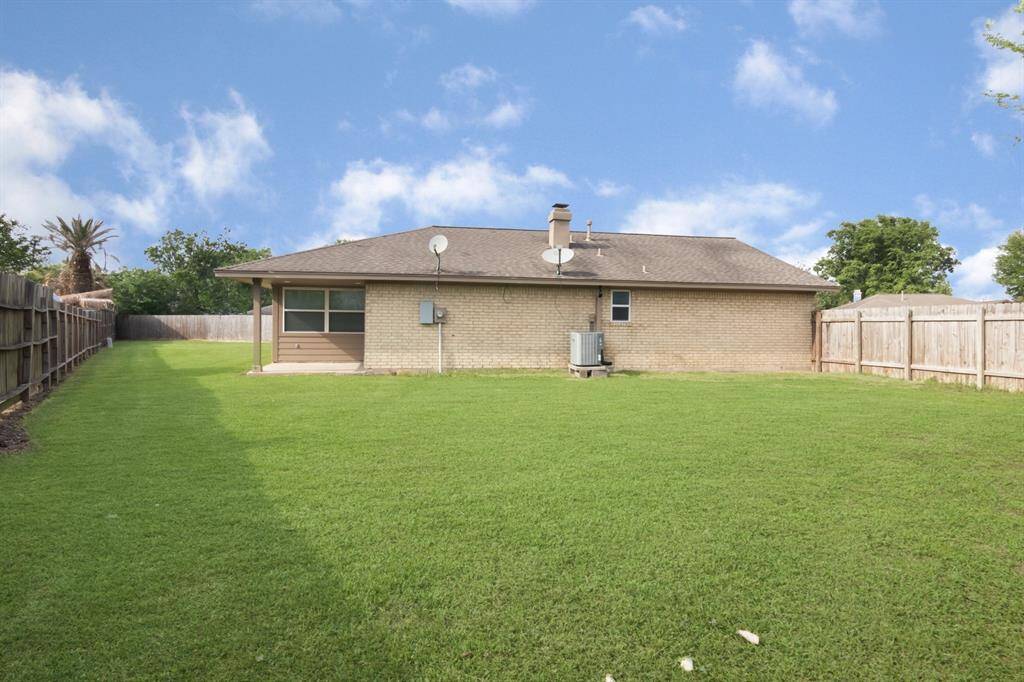 Yard on other side.