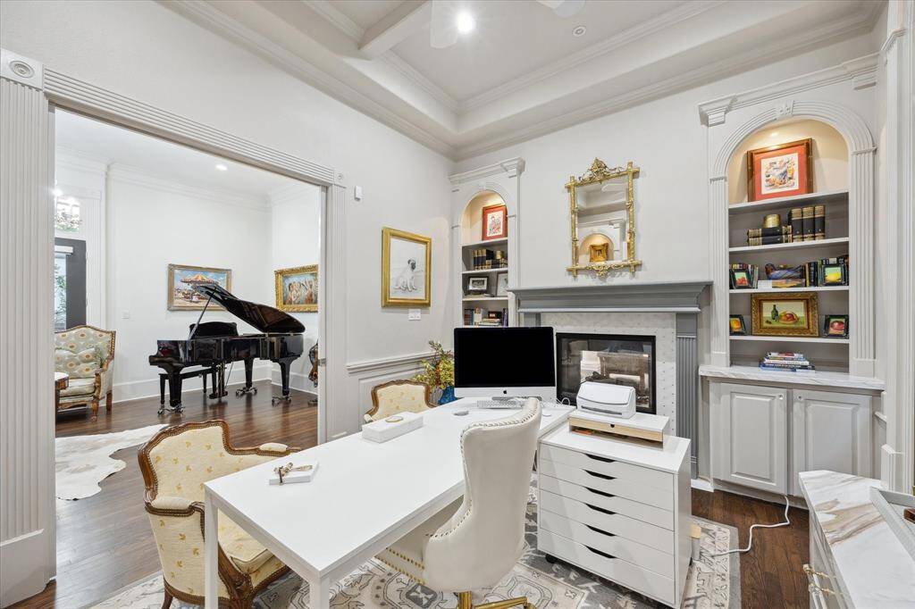 Home Office off the Formal Living Room