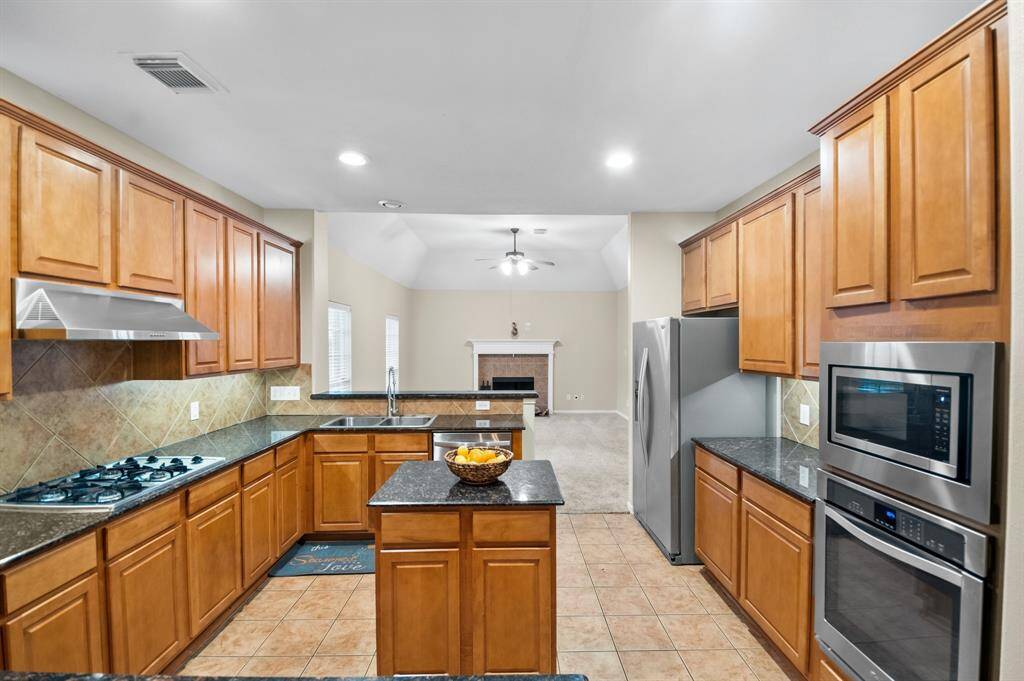 Stainless Steel Appliance in this gourmet kitchen