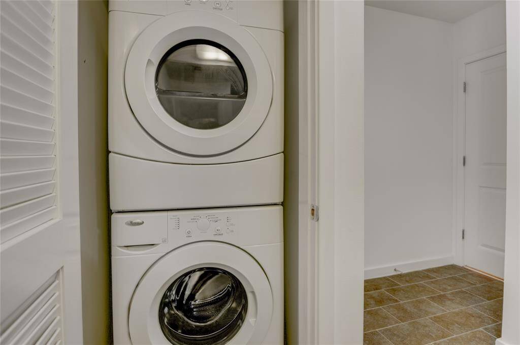 The living room has an access door to the updated bathroom & the bedroom also has convenient access.
